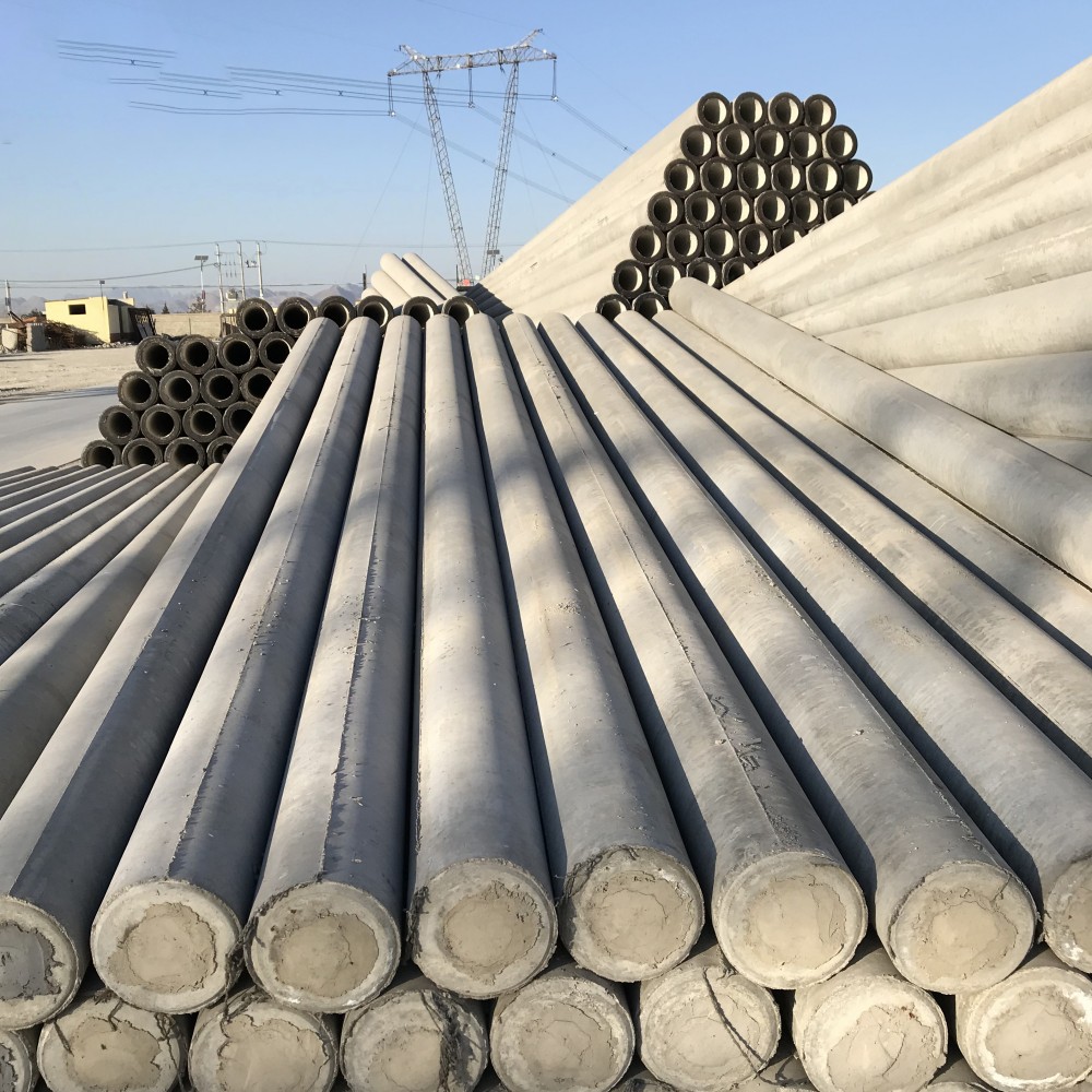 禹会190×18米非预应力水泥电线杆